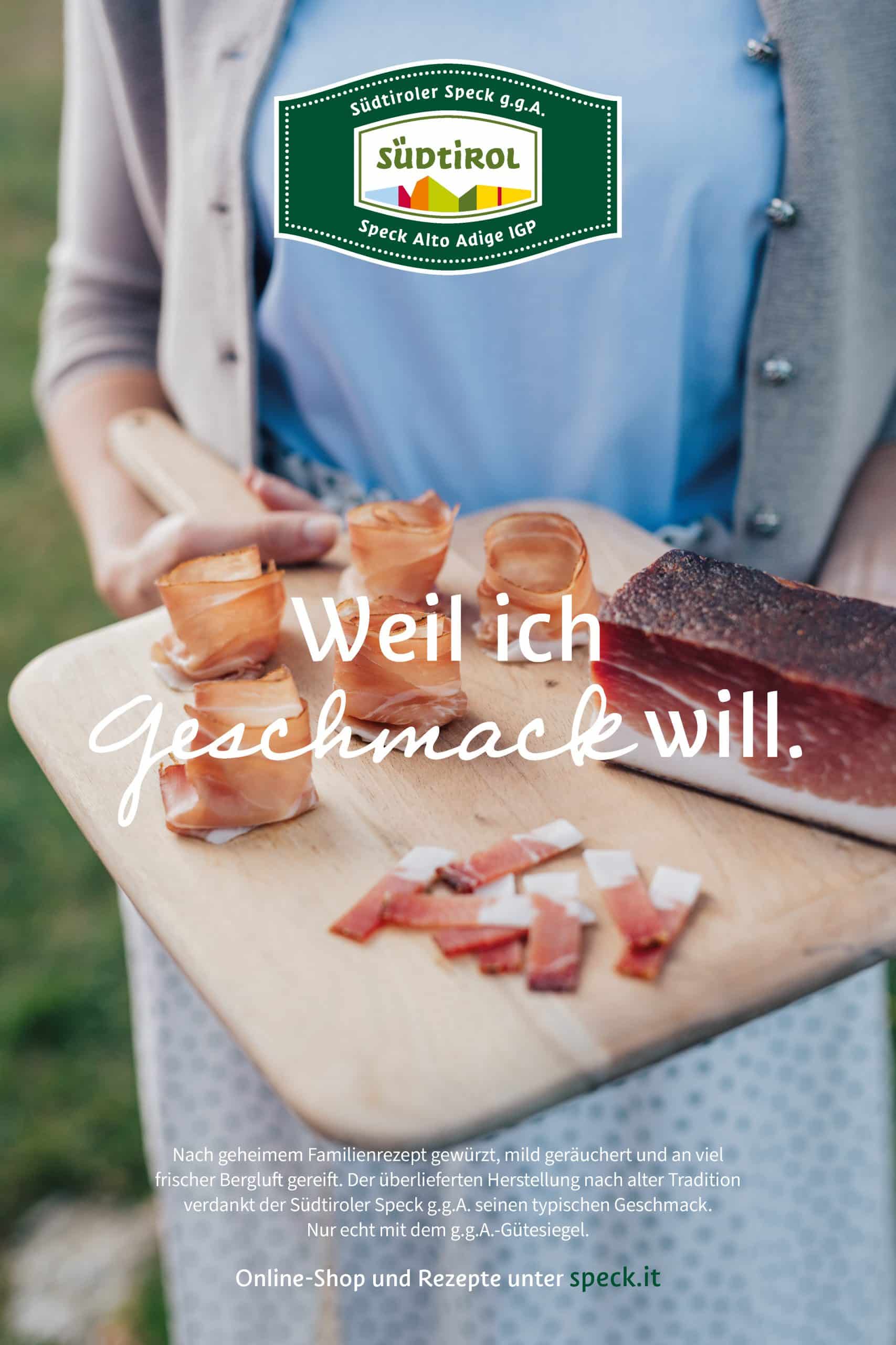 Weil ich Qualität will Speck_DE